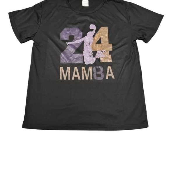 Womens Black Mamba 24 Basketball Graphic T-Shirt Size Large - Picture 4 of 4